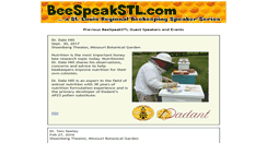 Desktop Screenshot of beespeakstl.com